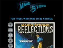 Tablet Screenshot of mariostrong.com